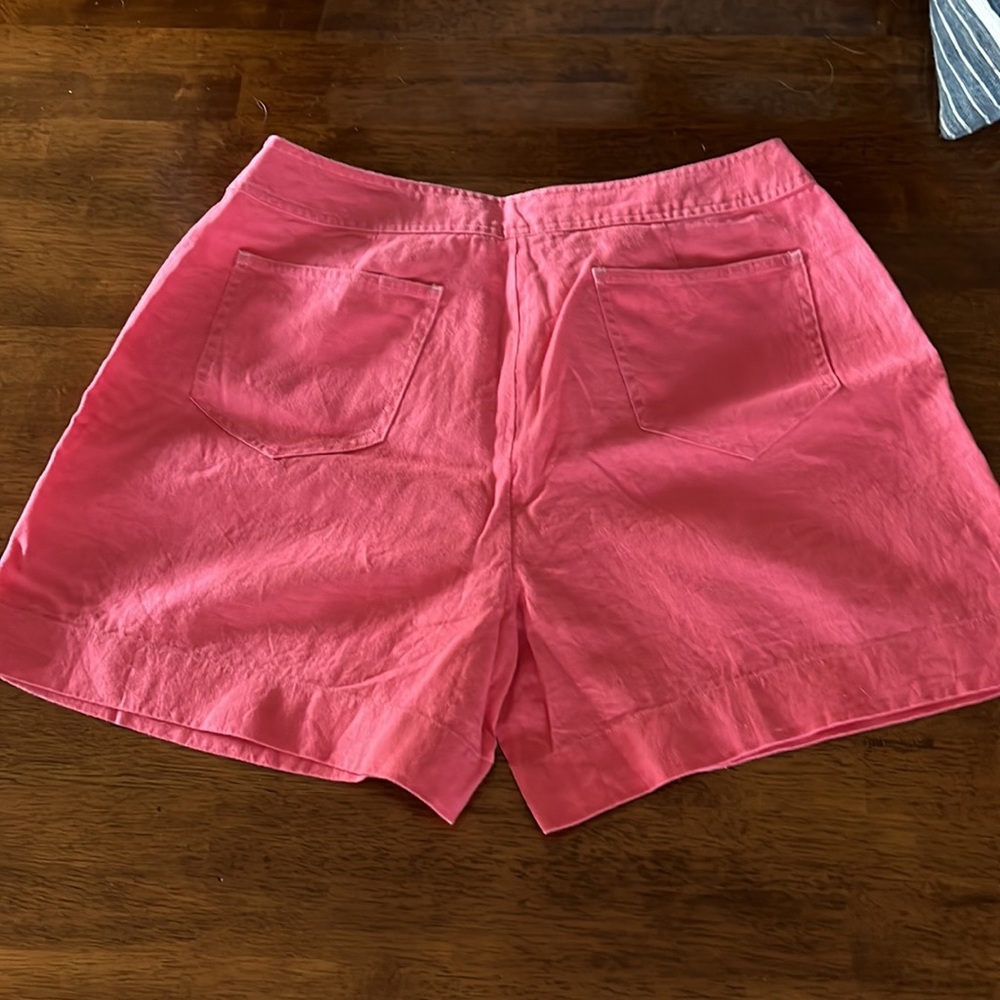 J. Jill linen Bermuda Shorts